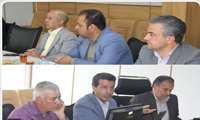  نشست مشترک کشاورزان و نمایندگان صنایع کشاورزی  رفسنجان با مدیرعامل توزیع نیروی برق شمال استان کرمان 