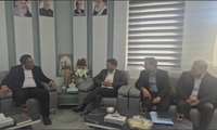 بازدید مدیرعامل شرکت توزیع نیروی برق شمال کرمان از مدیریت برق کوهبنان