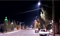 *ارتقاء روشنایی و کاهش مصرف انرژی در انار؛ ۱۲۵ چراغ روستایی به LED مجهز شدند