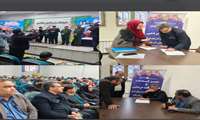 اجرای رزمایش سراسری «کارزار خدمت» در کرمان با محوریت مدیریت محله‌محور؛ تأمین برق شهرک بنی‌هاشم خدمت جهادی توزیع برق کرمان
