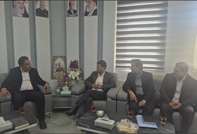 بازدید مدیرعامل شرکت توزیع نیروی برق شمال کرمان از مدیریت برق کوهبنان